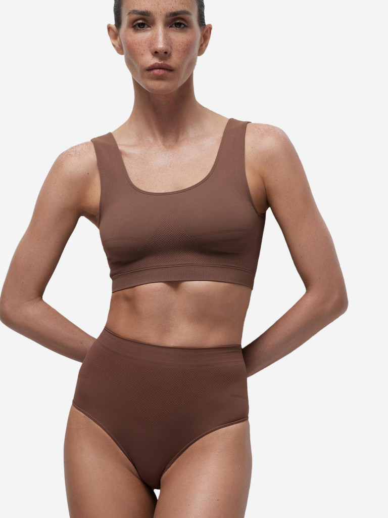 Трусы - кюлот с высокой посадкой belle you