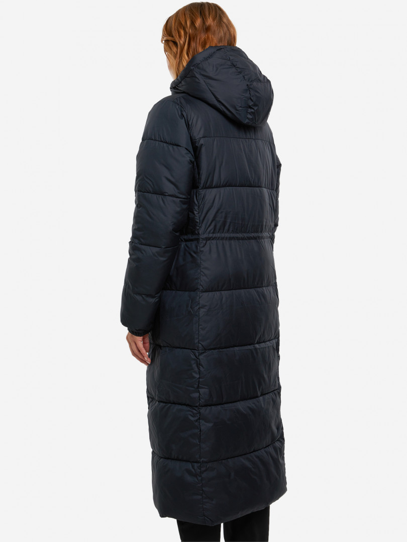 фото Пальто утепленное женское columbia puffect long jacket, черный