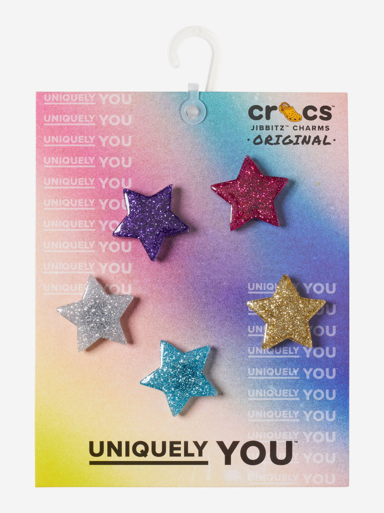 Украшение для обуви детское Crocs Icon Glitter Stars