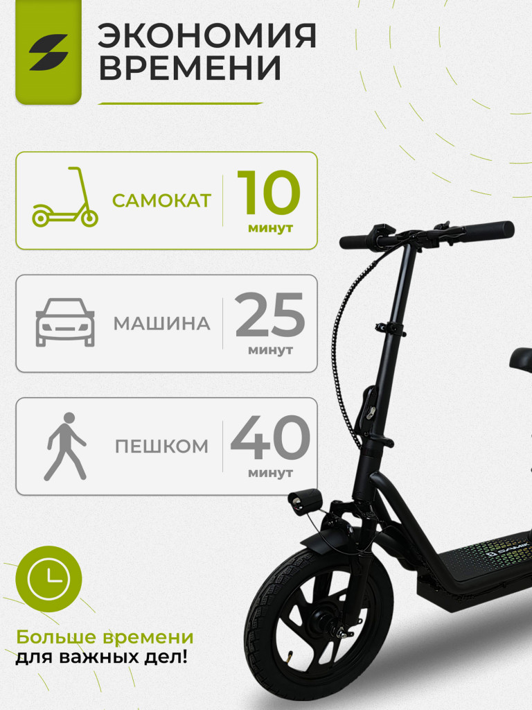 Электросамокат SAMIK C1 PLUS