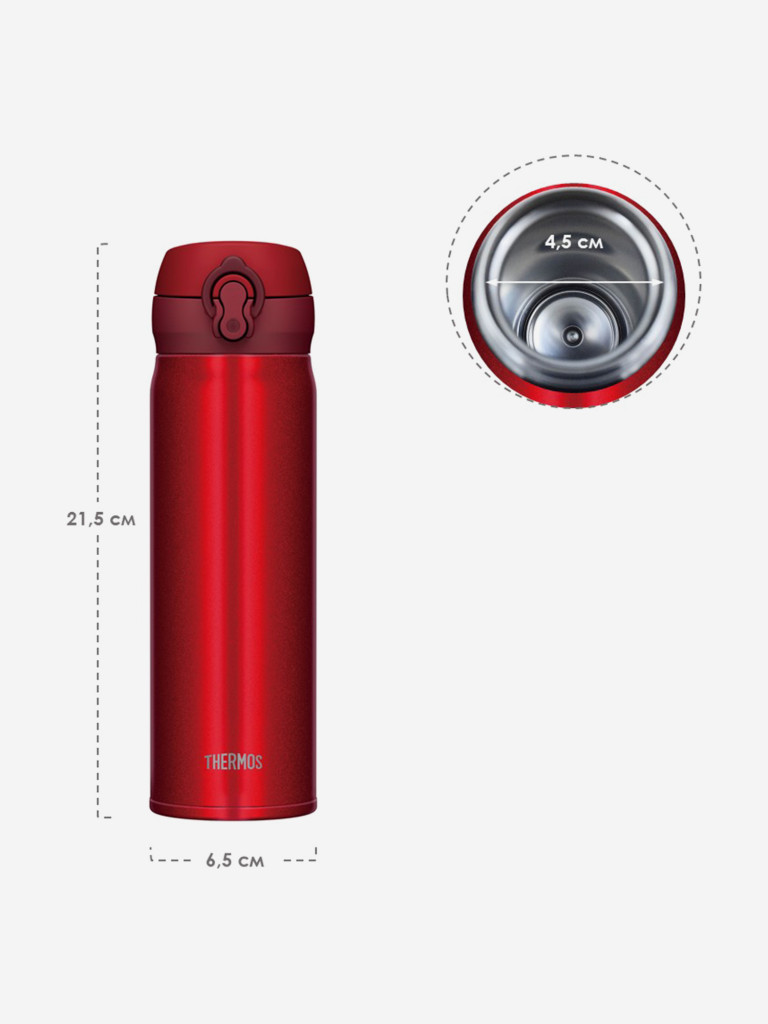 Термокружка для кофе 500 мл THERMOS JNL-504 красная