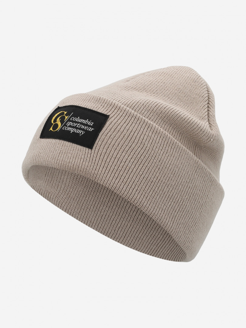 фото Шапка columbia city trek heavyweight beanie, бежевый