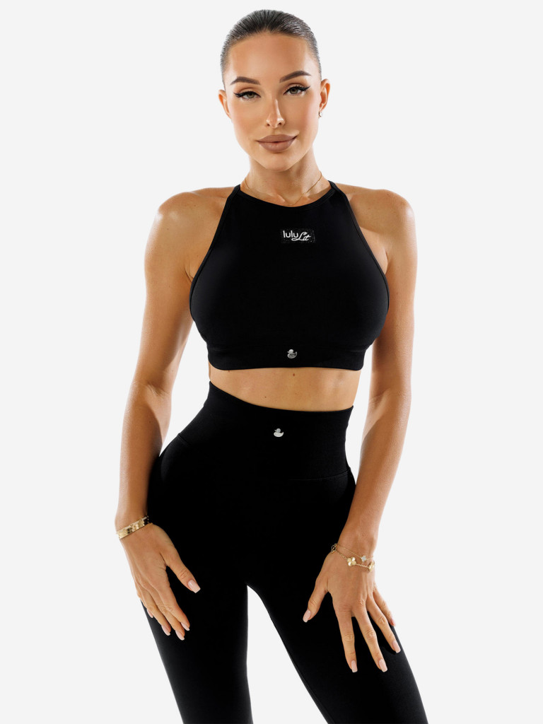 Топ женский Lululit с открытой спиной Chic Seam