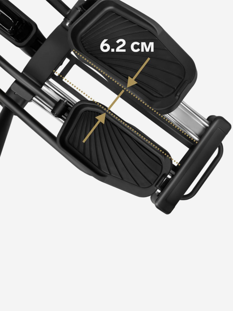 Эллиптический коммерческий тренажер с автонаклоном BRONZE GYM X700M