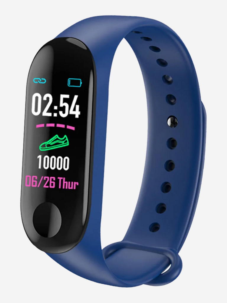 Смарт-часы BandRate Smart BRSM333PLBBL с тонометром, мониторингом сна, счетчиком калорий