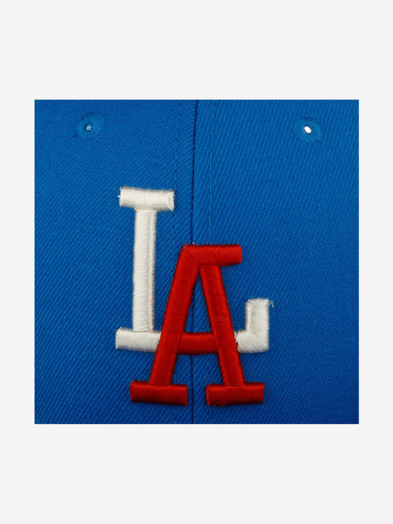 Бейсболка с прямым козырьком AMERICAN NEEDLE 21006B-LOS Los Angeles Angels Archive 400 MILB (синий)