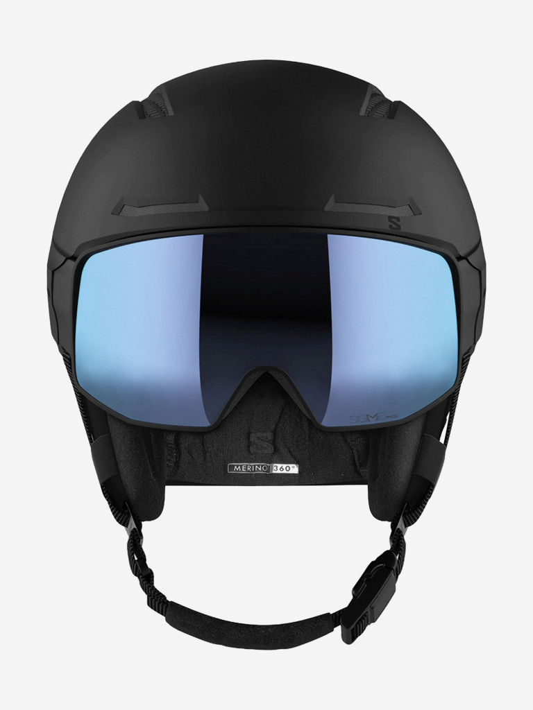 Горнолыжный шлем с визором Salomon Driver Prime Sigma Photo MIPS Черный Cat. 1-3