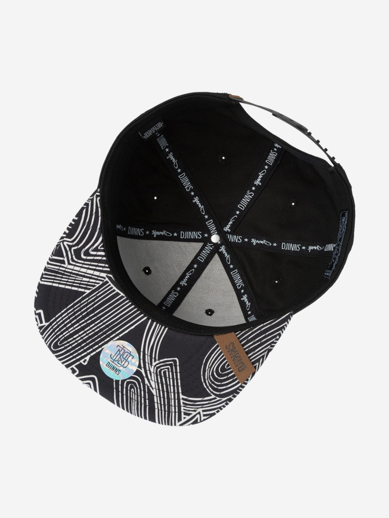 Бейсболка с прямым козырьком DJINNS 6P SB MA Pattern Rev.