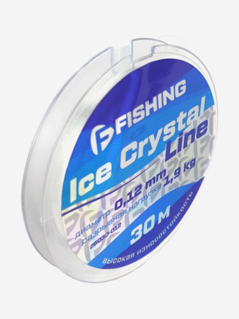 Леска F-FISHING Ice Crystal Line 30м 0,12мм