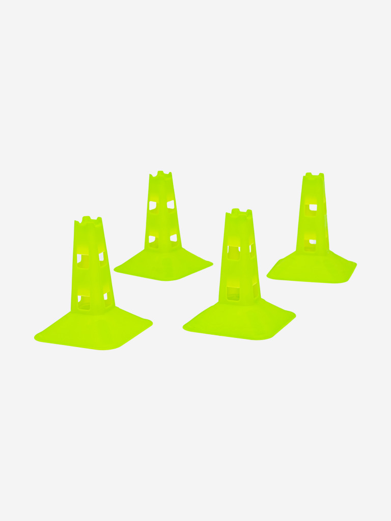 Конусы тренировочные Agility Cones PRO-F, EVA, светло-зеленый, комплект 4 шт.