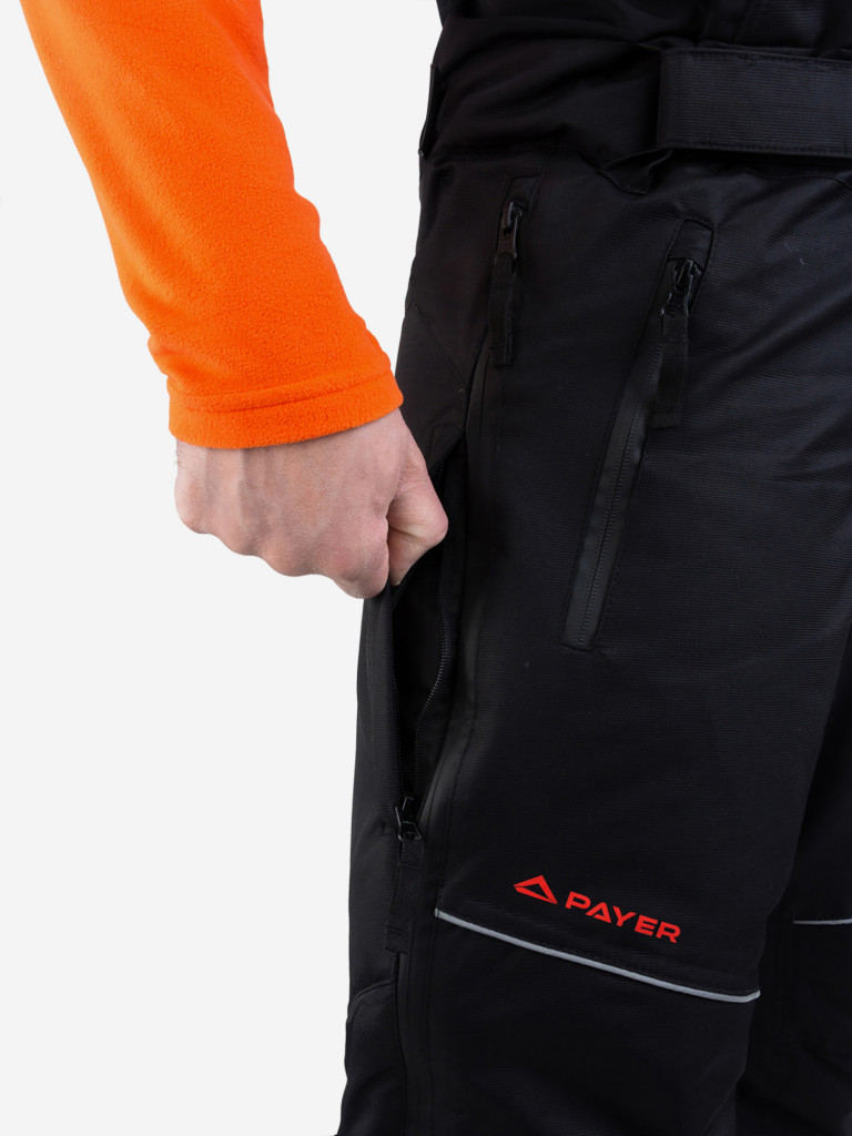 Костюм зимний -35 PAYER, Кайт,черный