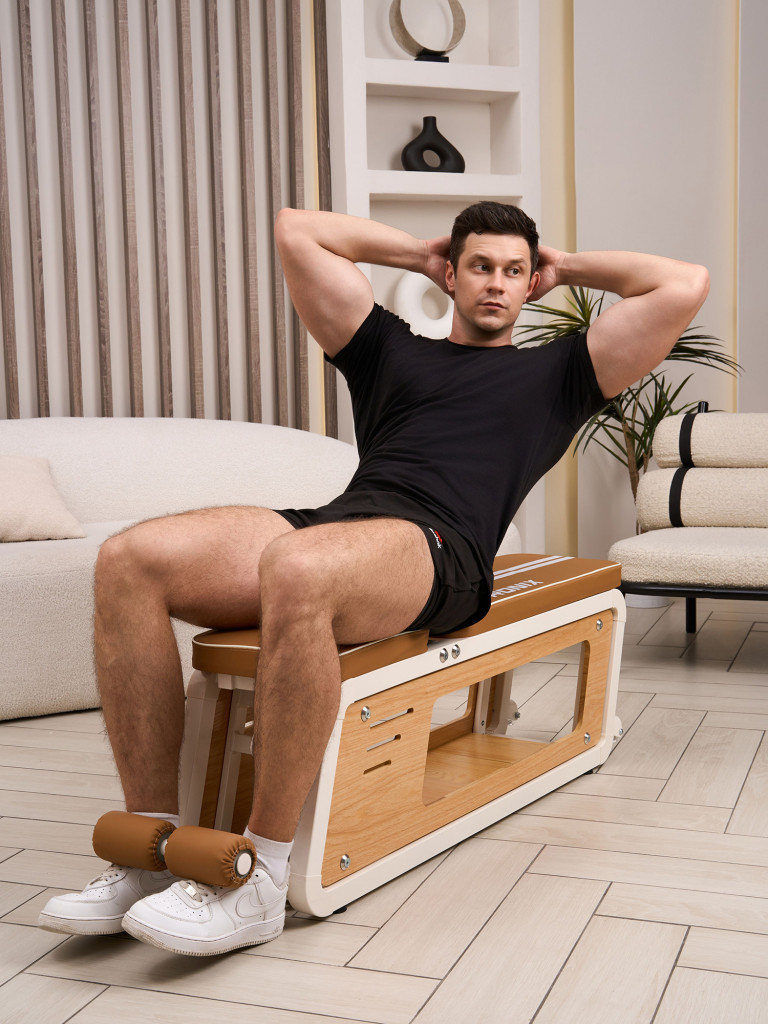 Многофункциональная регулируемая скамья Fitronix Pure Wood
