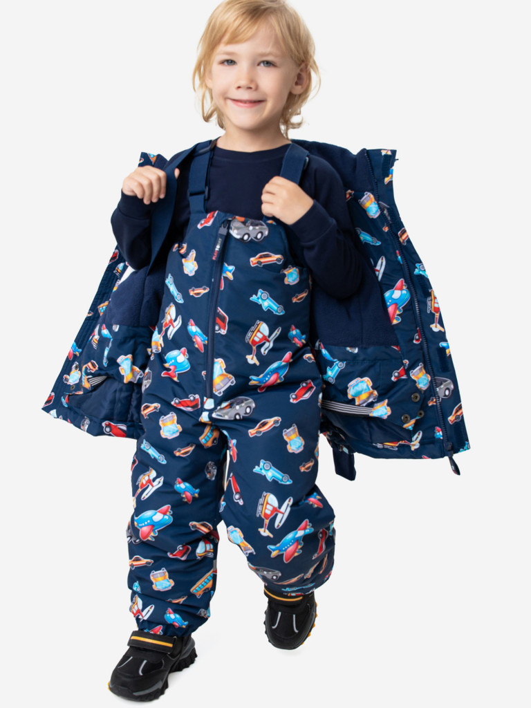 Комплект зимний для мальчиков: куртка, полукомбинезон PlayToday