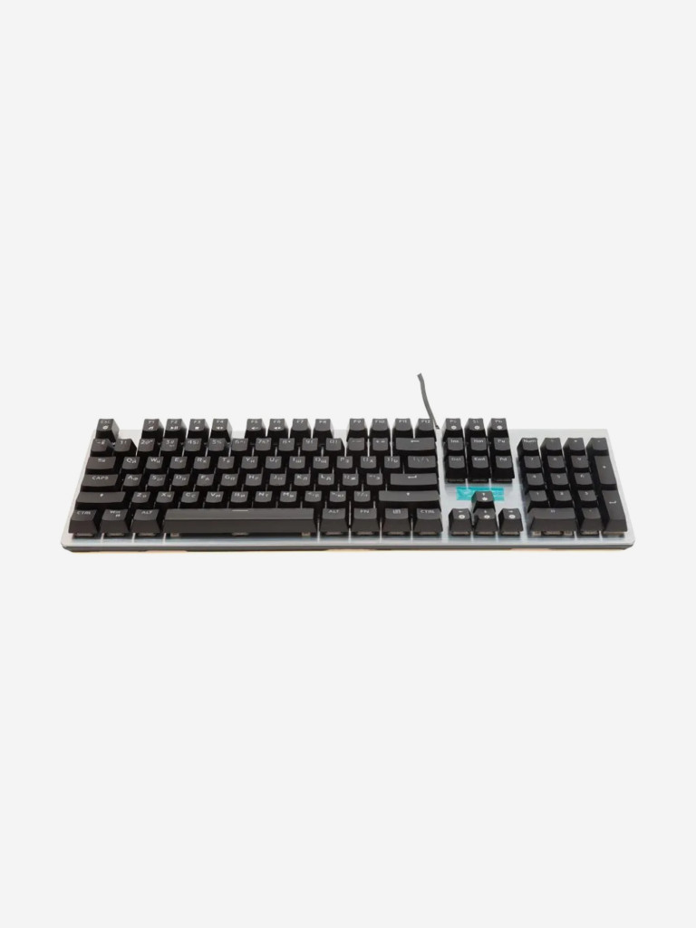 RAPOO Игровая механическая клавиатура проводная V520, цвет - черный