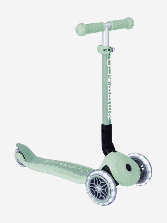 Самокат Globber JUNIOR FOLDABLE LIGHTS ECOLOGIC