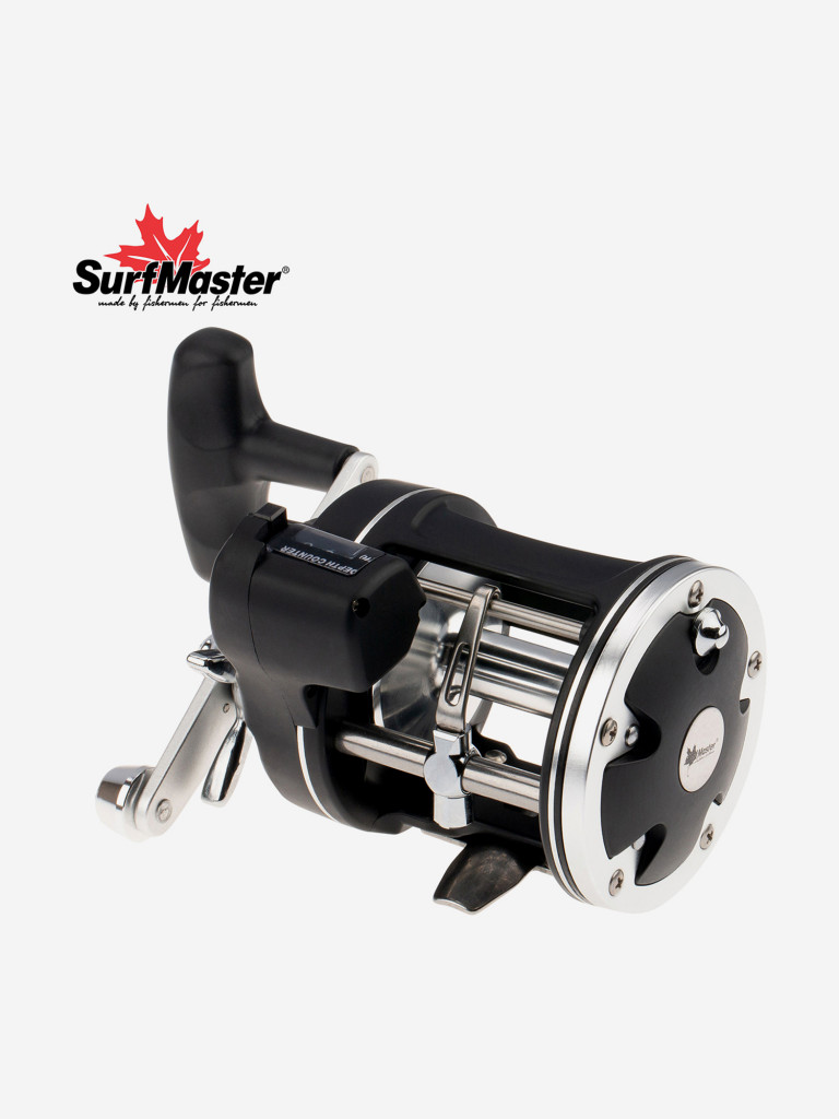 Катушка мультипликаторная Surf Master Atlantic ATL 600 4bb R со счётчиком