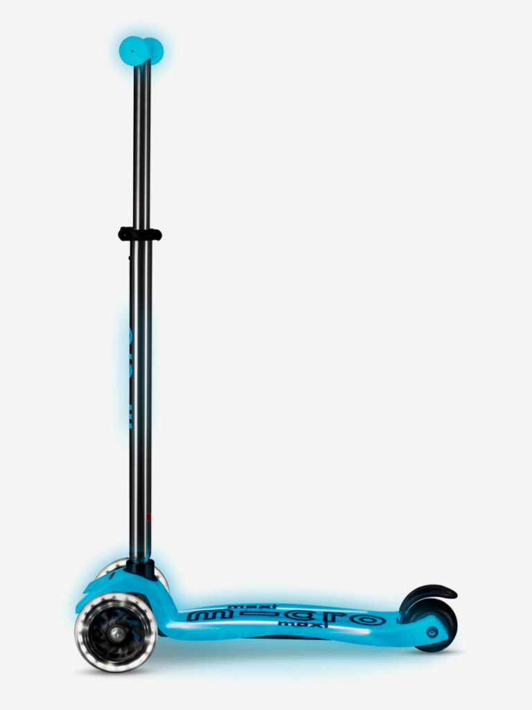 Самокат детский Micro Maxi Deluxe Glow Plus LED
