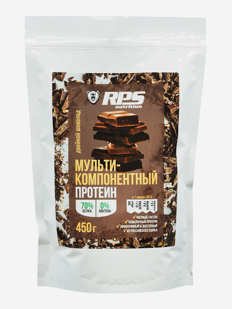 Протеин мультикомпонентный RPS Nutrition 450 гр Двойной шоколад