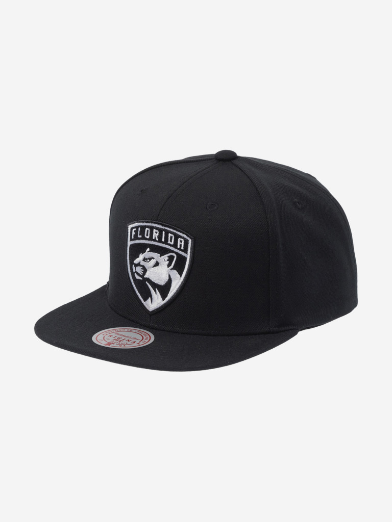 Бейсболка с прямым козырьком MITCHELL NESS HS8546-FPTBLCK Florida Panthers NHL