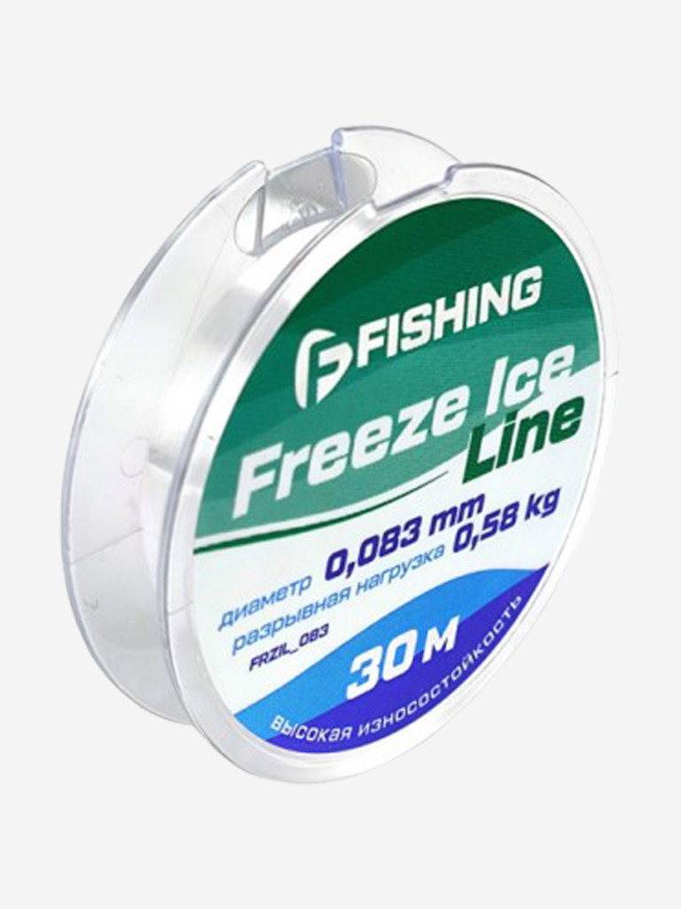 Леска F-FISHING Freeze Ice Line 30м 0,083мм 0,58кг