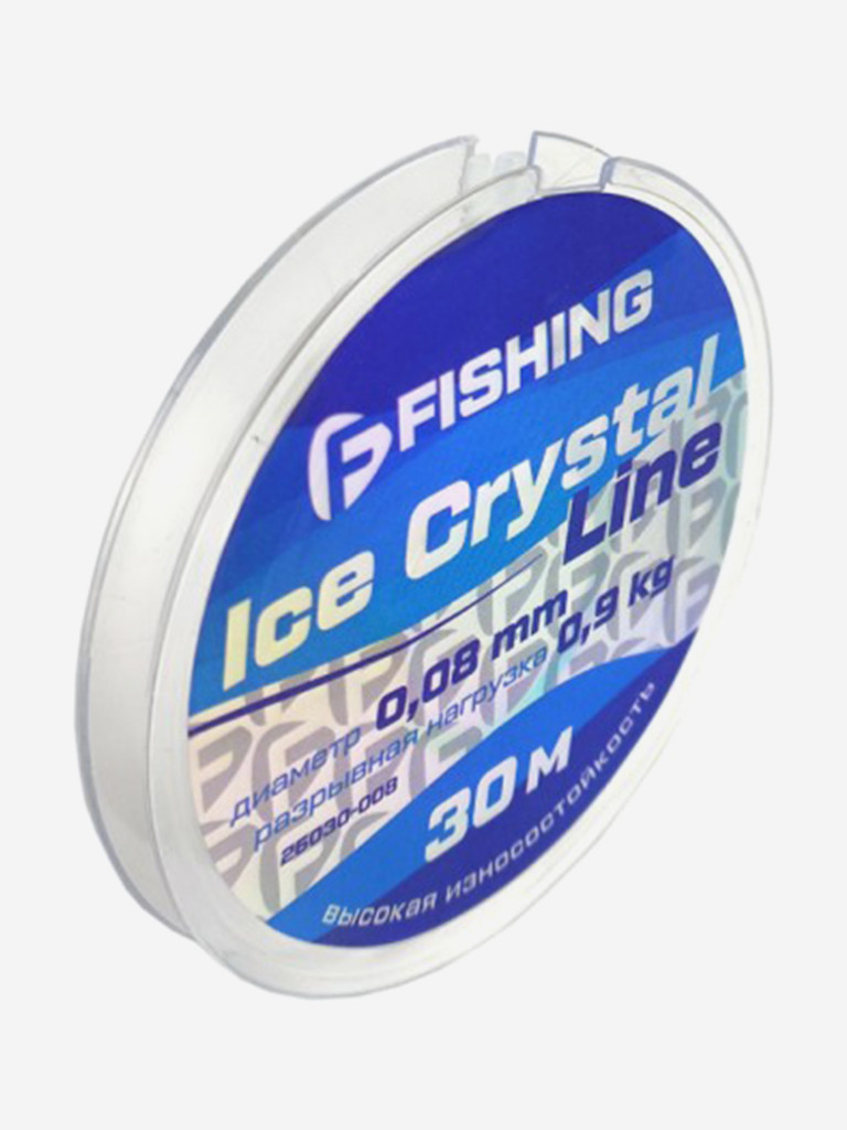 Леска F-FISHING Ice Crystal Line 30м 0,08мм