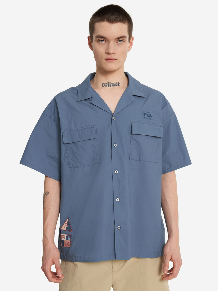 Рубашка с коротким рукавом мужская FILA