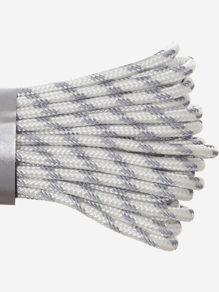 Паракорд 275 (мини) CORD nylon 30м RUS световозвращающий (white)