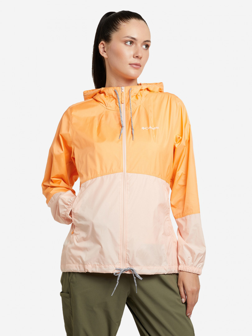 фото Ветровка женская columbia flash forward windbreaker, оранжевый