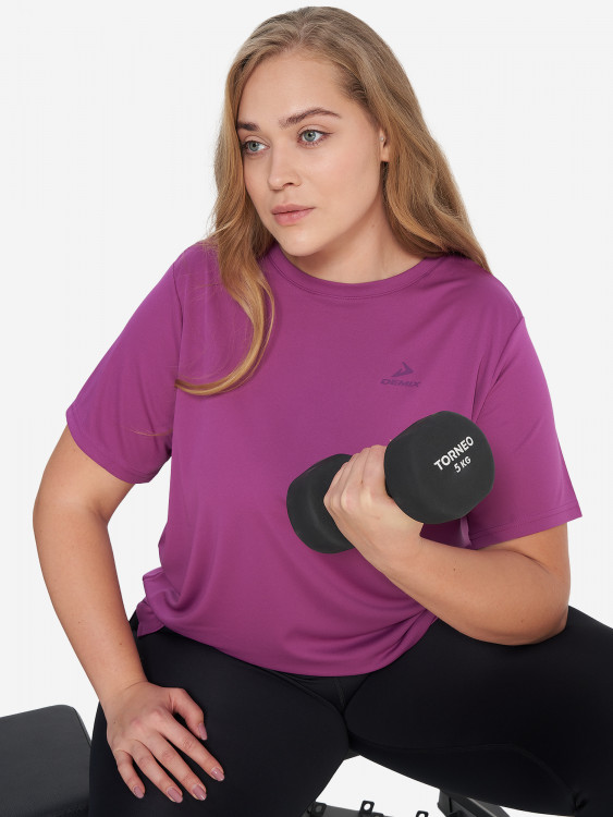 Футболка женская Demix, Plus Size