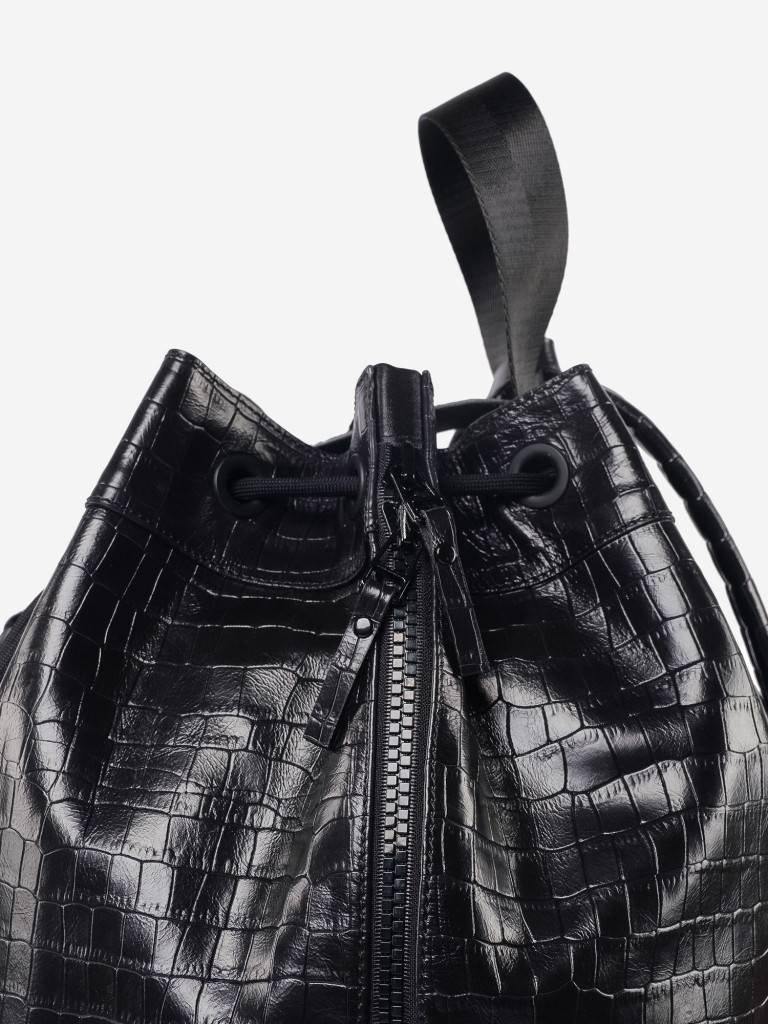 Кожаная спортивная сумка на ремне ULTIMATUM BOXING