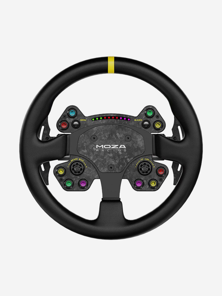 Съемное рулевое колесо MOZA RS V2 Steering Wheel Leather RS25