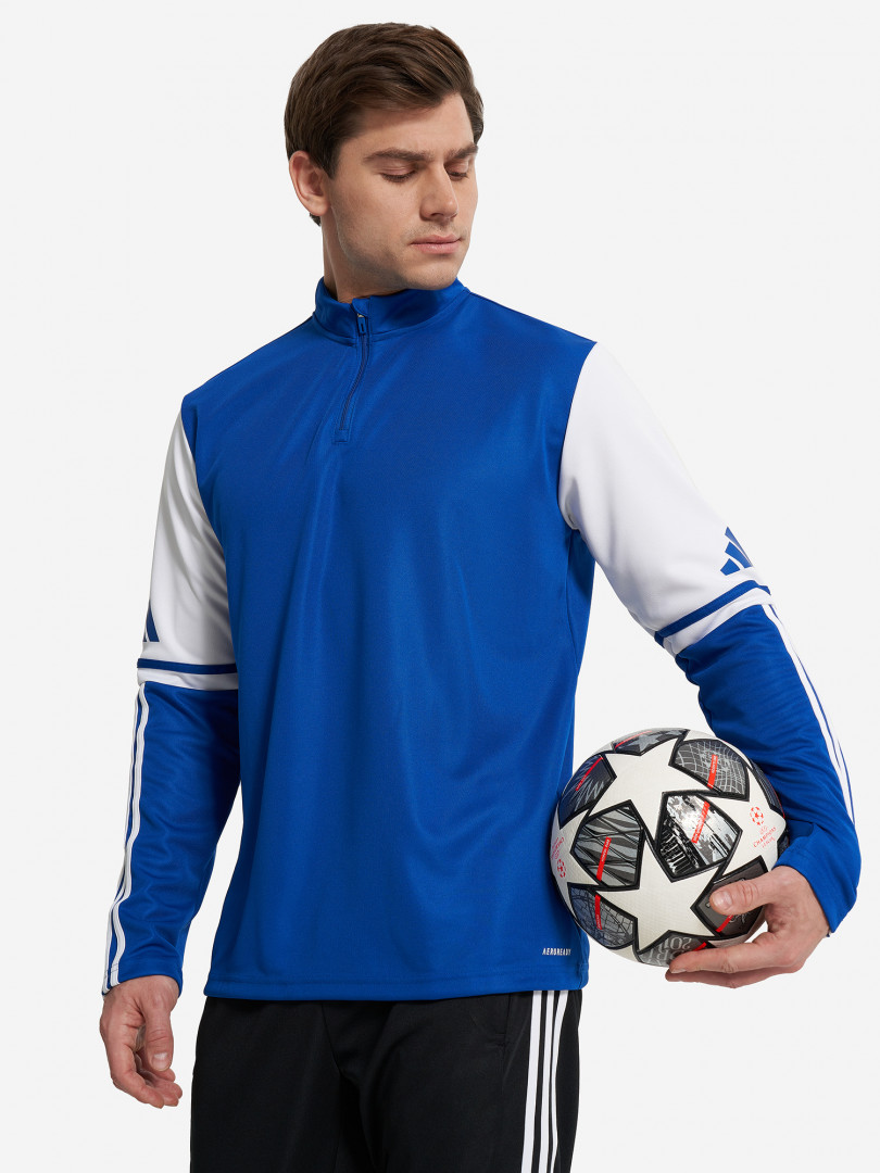 фото Толстовка мужская adidas sq25, синий