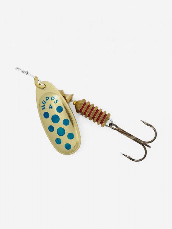 Блесна Mepps COMET PTS BLEUS OR №4