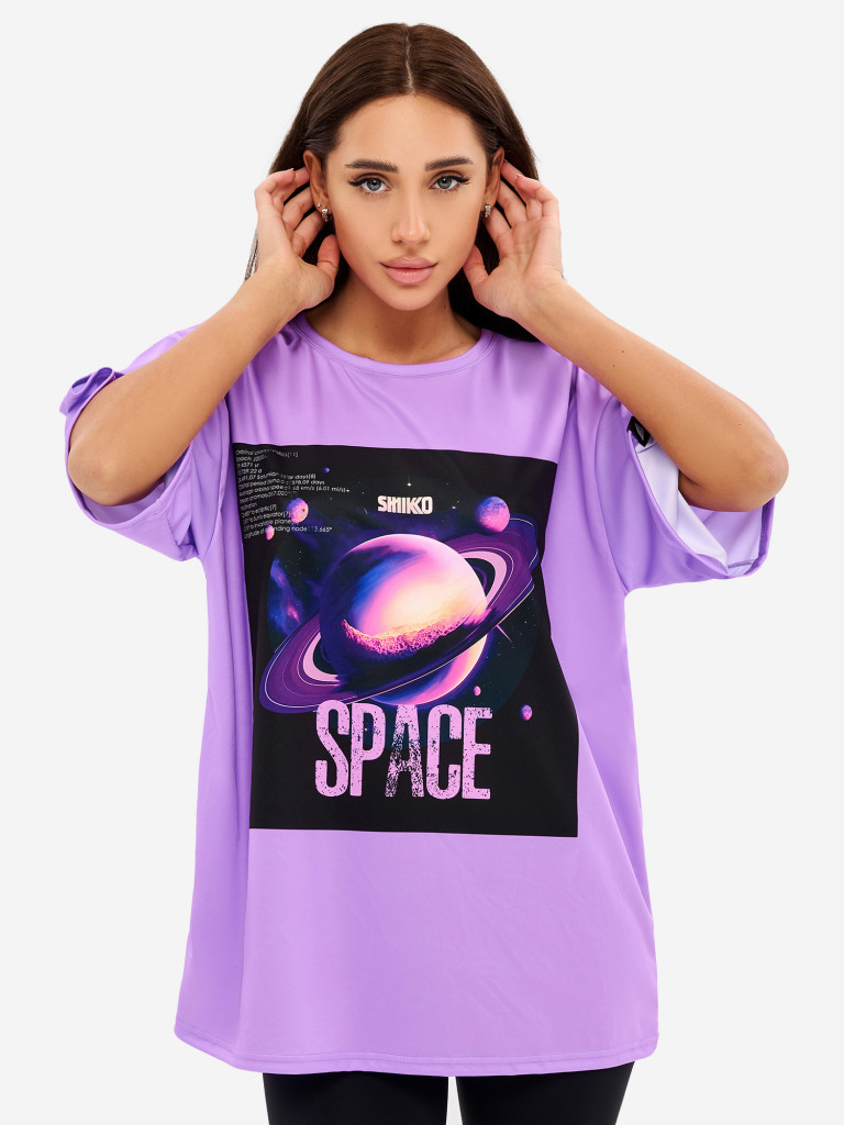 Футболка женская Bona Fide OVERSIZE T-shirt "Saturn"