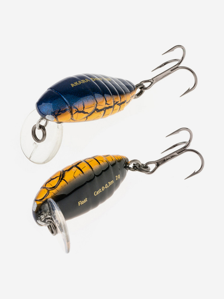 Воблер Akara Dorr 30F 2,0 гр. (1/14 oz 1,2 in) A123