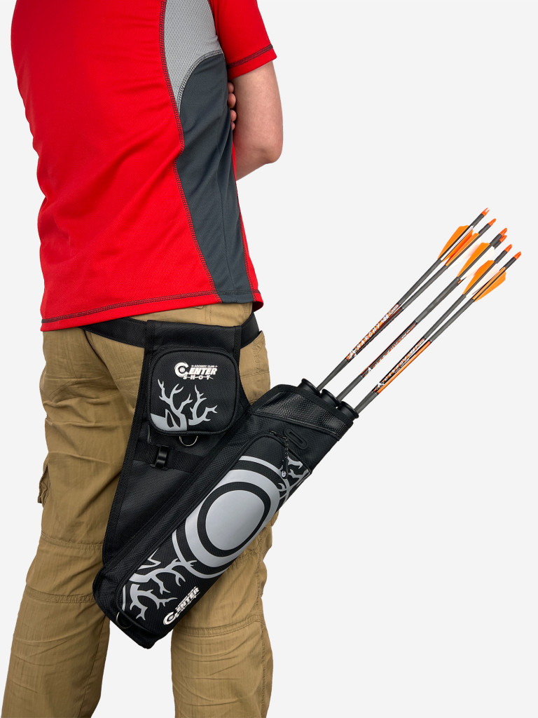 Колчан поясной Centershot T3 Plus черный