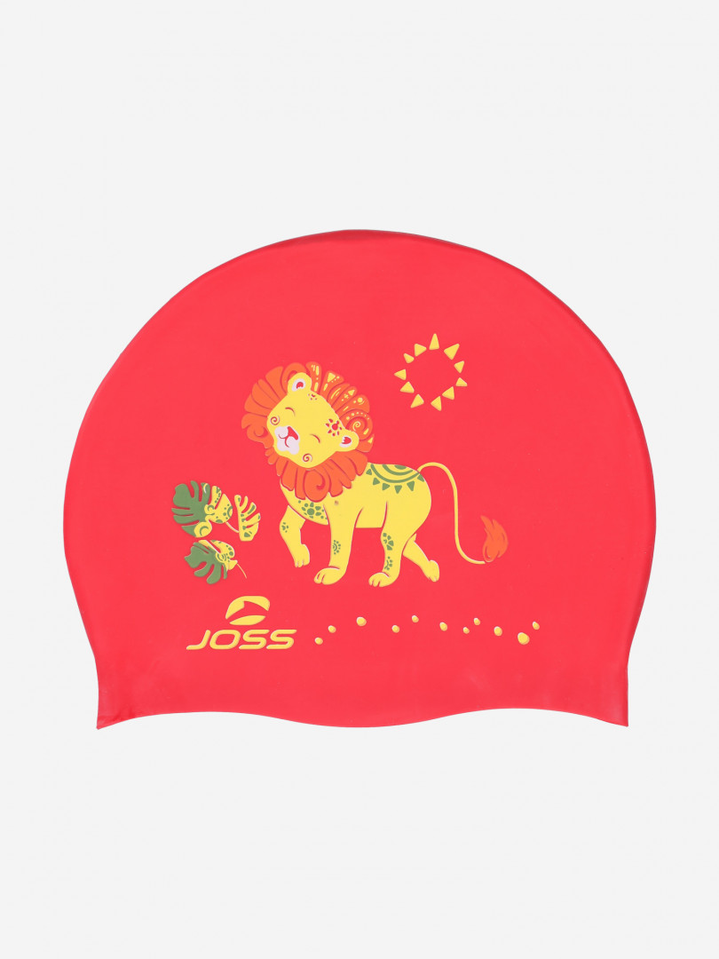 фото Шапочка для плавания детская joss, красный