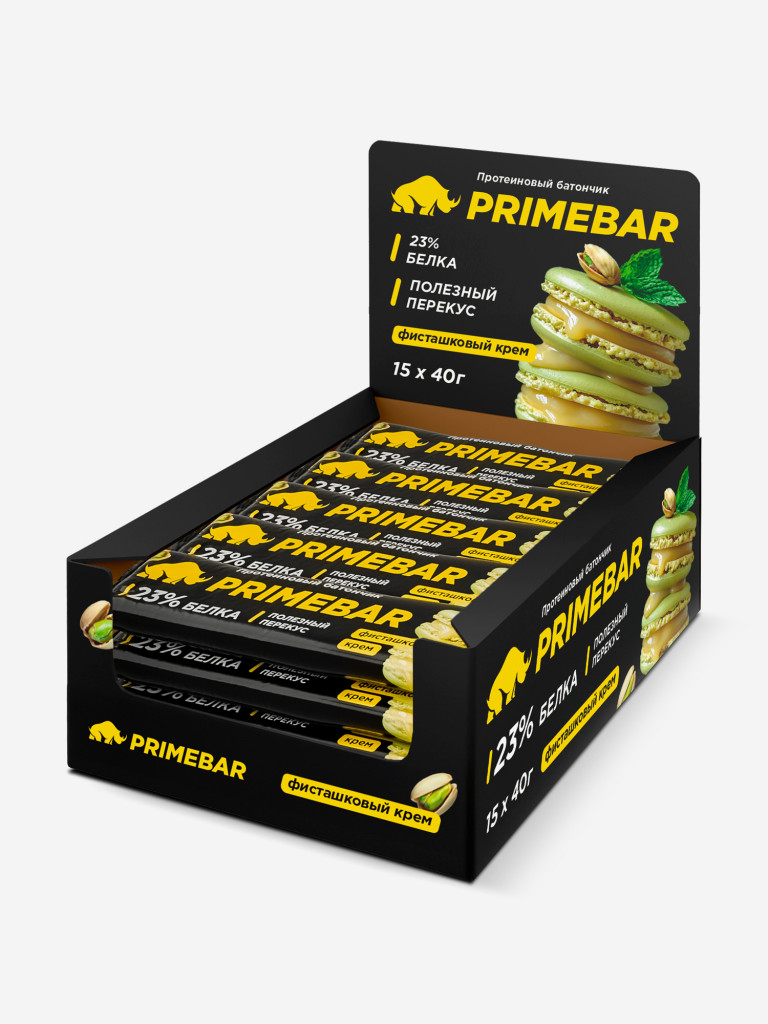 PRIMEKRAFT Батончики PRIMEBAR со вкусом "Фисташковый крем"