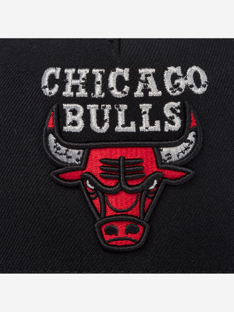Бейсболка MITCHELL NESS HP13831-CBUBLCK Chicago Bulls NBA (черный)