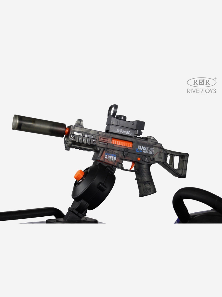 Детский электромобиль RIVERTOYS A505AA-LUX красный спайдер