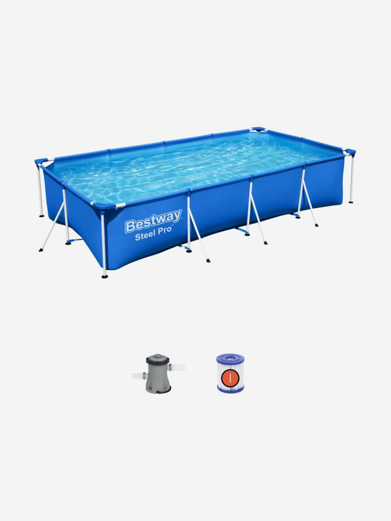 Бассейн каркасный BestWay 56424 Steel Pro (400х211х81см)