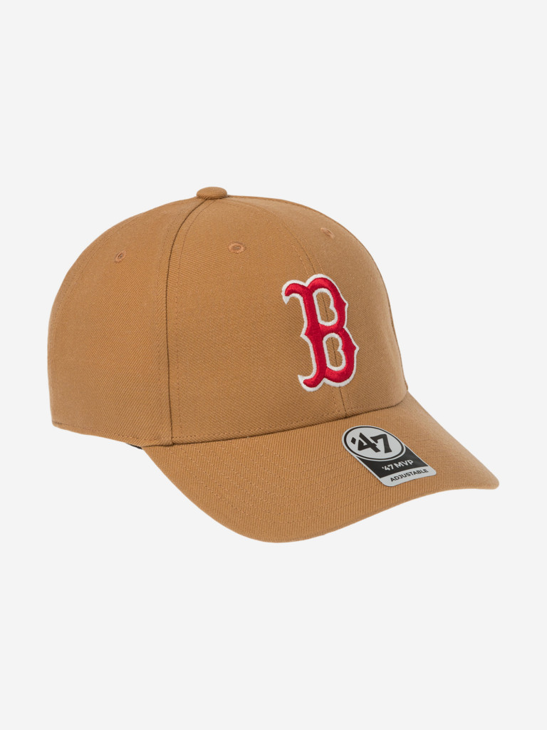 Бейсболка 47 BRAND B-MVP02WBV-QLA Boston Red Sox MLB (коричневый)