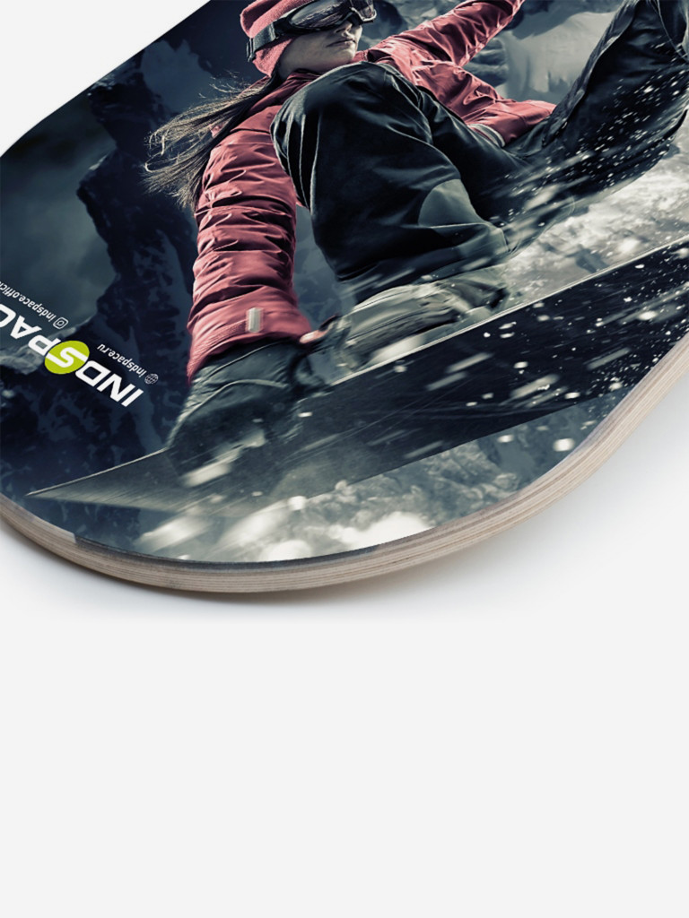 Баланс борд IndSpace SNOWBOARD + 2 ролика