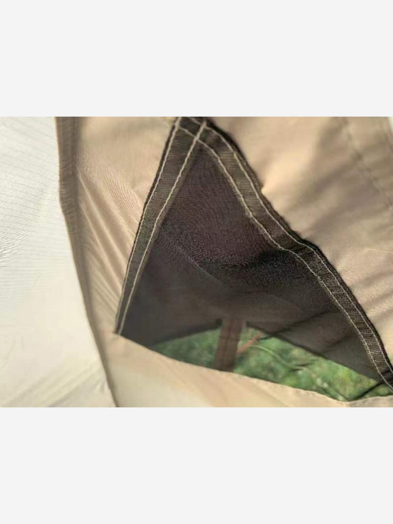 Просторный и высокий шатер Terbo Mir & Camping для летнего кемпинга