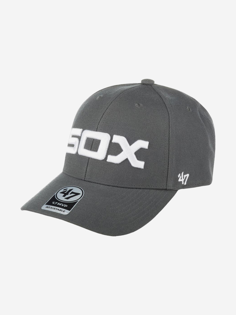Бейсболка 47 BRAND B-MVP06WBV-CCA Chicago White Sox MLB (серый)
