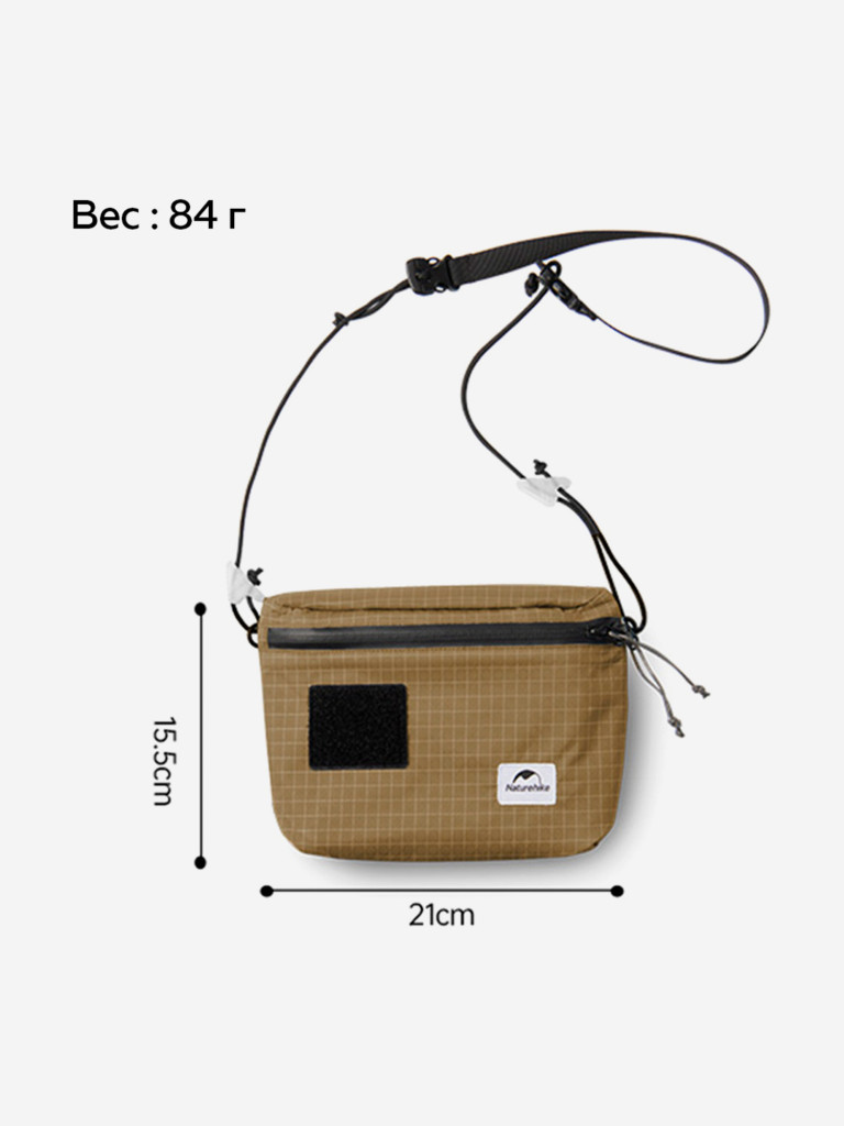 Сумка Naturehike из Dyneema 3 коричневая L
