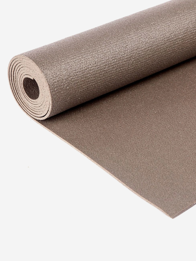 Коврик для йоги Инь Янь Студио 4.5мм разной длины 1.4 серый