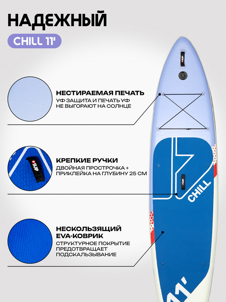 Сапборд PRIME - CHILL 11'