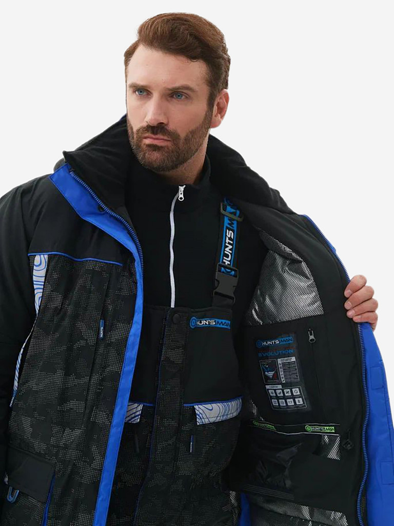 Костюм зимний мужской из мембранной ткани Huntsman Elbrus
