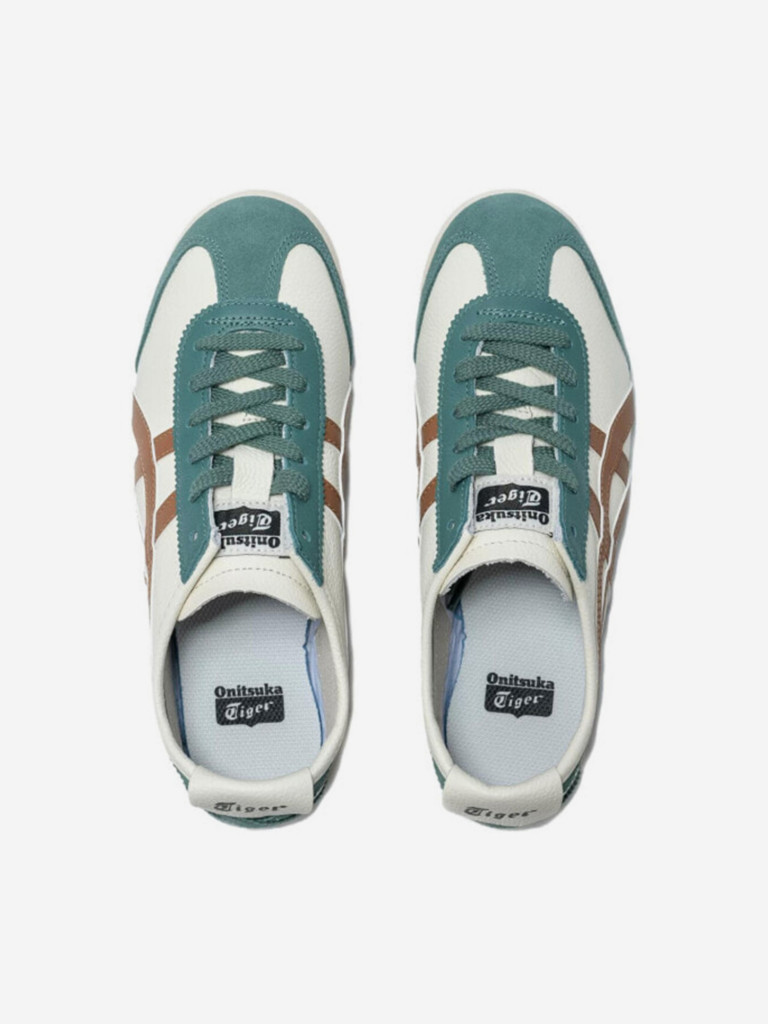 Кроссовки Onitsuka Tiger Mexico 66 'Cream Green Orange'